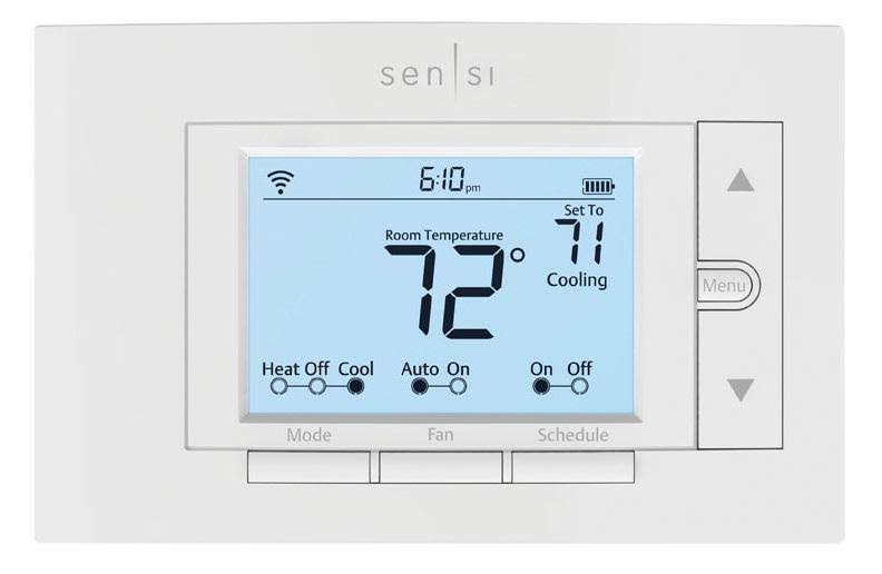 Sensi ST55 Classic Smart Thermostat with Wi-Fi Connectivity and Digital Programmable Controls