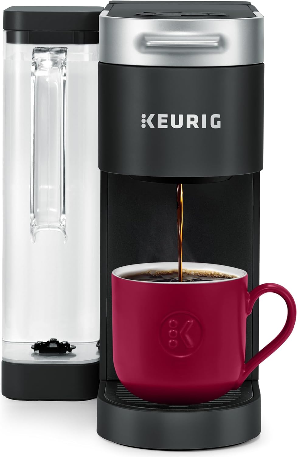 Keurig K-Supreme Single-Serve K-Cup Pod Coffee Maker with MultiStream Technology, 4 Brew Sizes & 66oz Dual-Position Removable Reservoir, Black