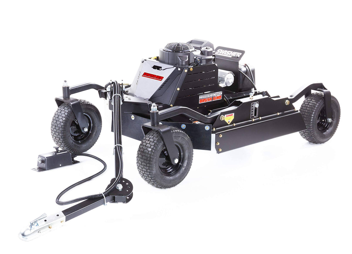 Swisher RC14544CP4K Brush King Rough Cut Trailcutter with 14.5 HP Kawasaki Engine, 44-Inch Deck and 12V Start