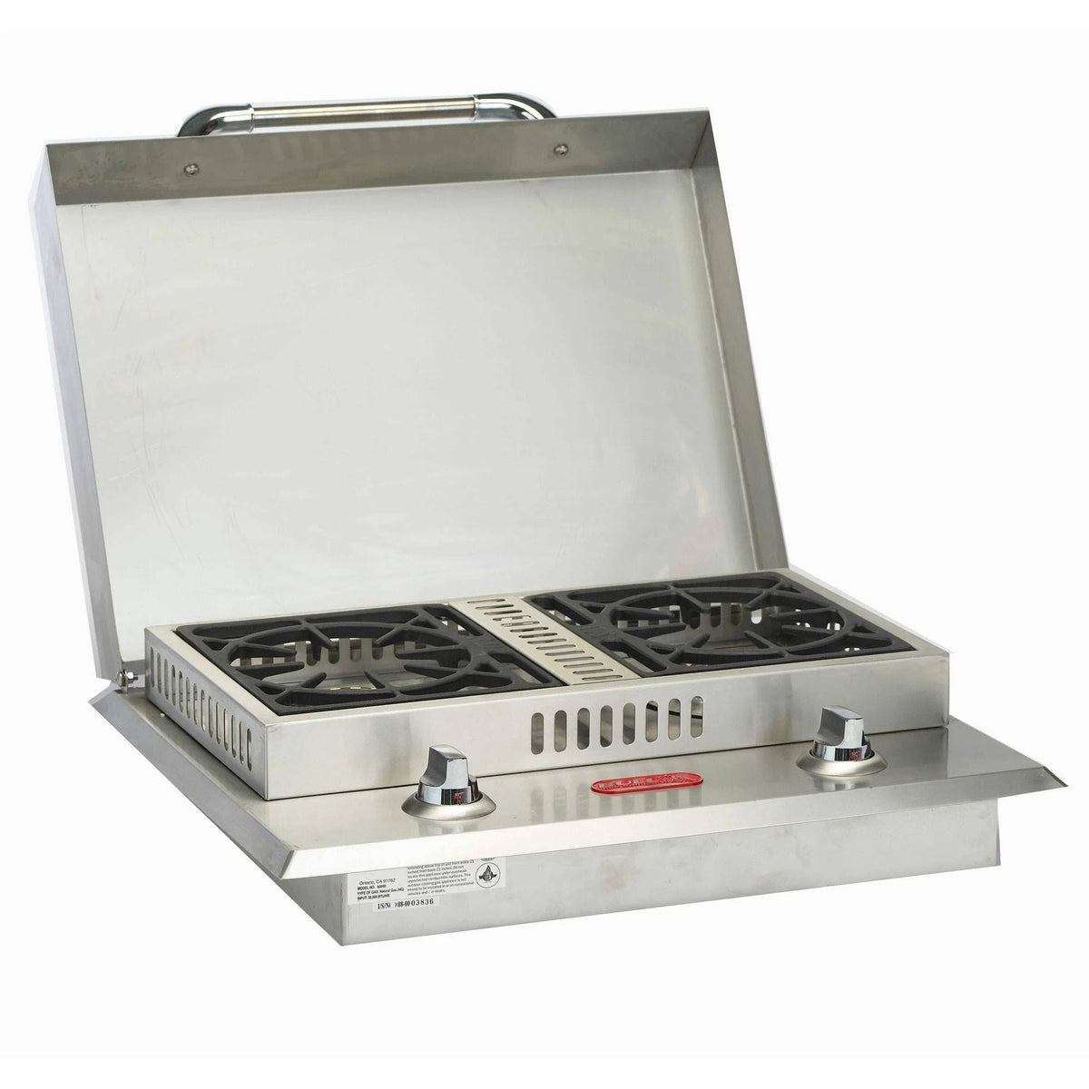 Bull Outdoor Products Stainless Steel Double Side Burner for Propane Grills