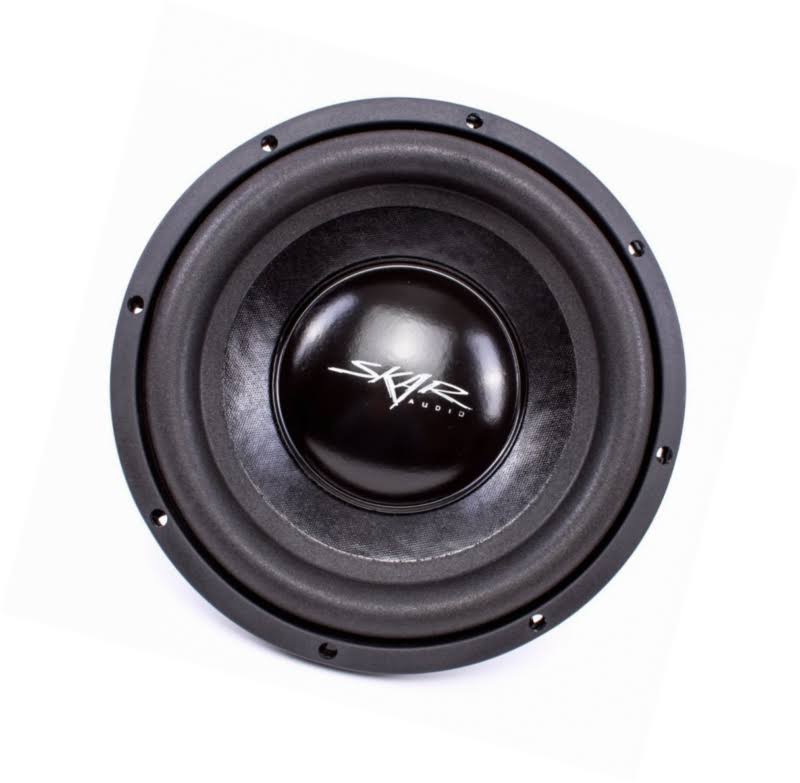 Skar Audio IX-10 D2 10-Inch Car Subwoofer with Dual 2-Ohm Voice Coils, 400W Max Power