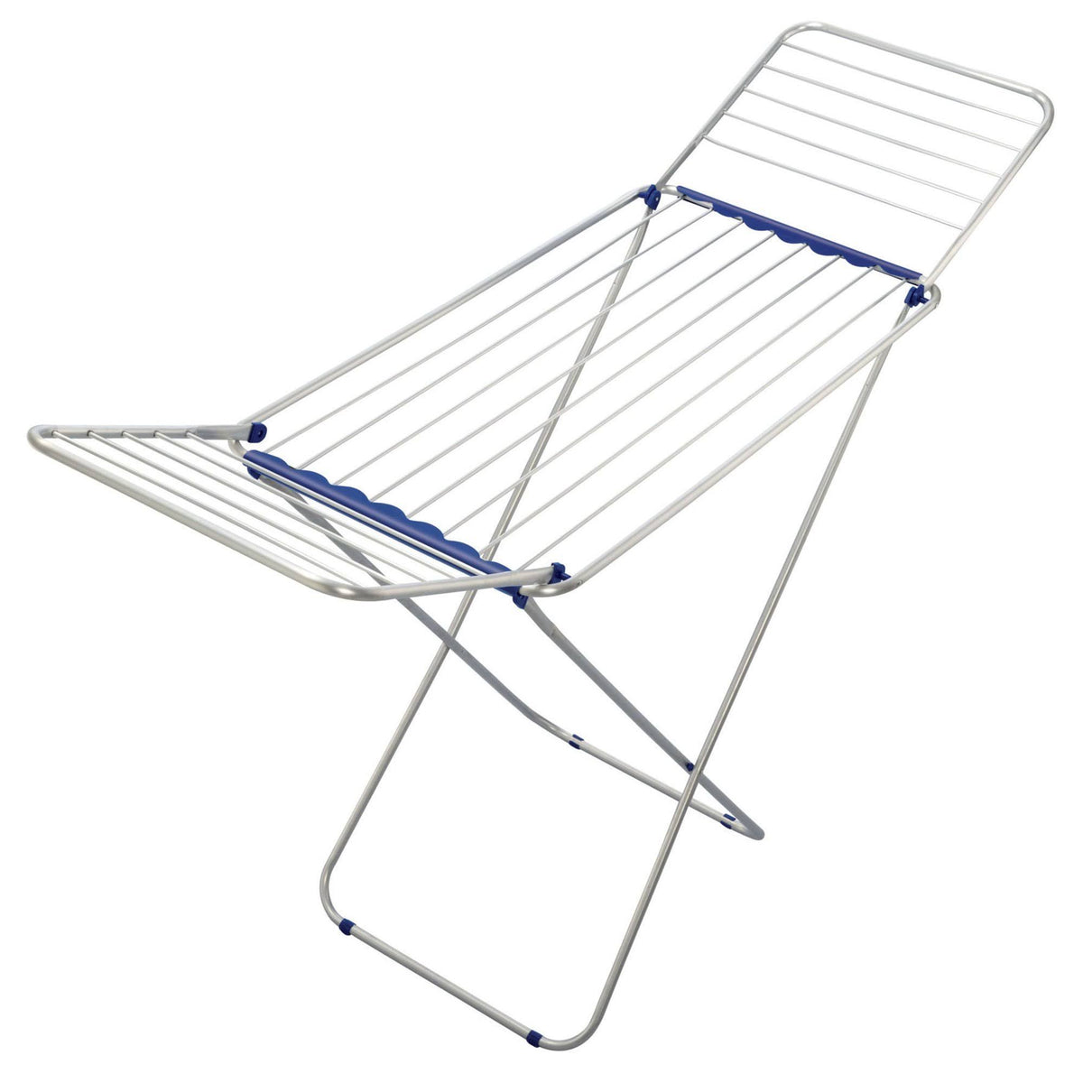 Leifheit Siena 180 Aluminum Clothes Drying Rack, Silver