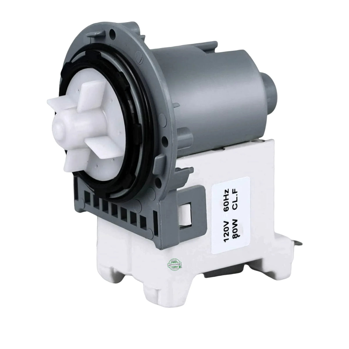 GlobPro PD00002185 2754406 AP5583541 PS4204640 Washer Drain Pump Motor, 3-Inch Length, Compatible with Samsung Heavy Duty Washers