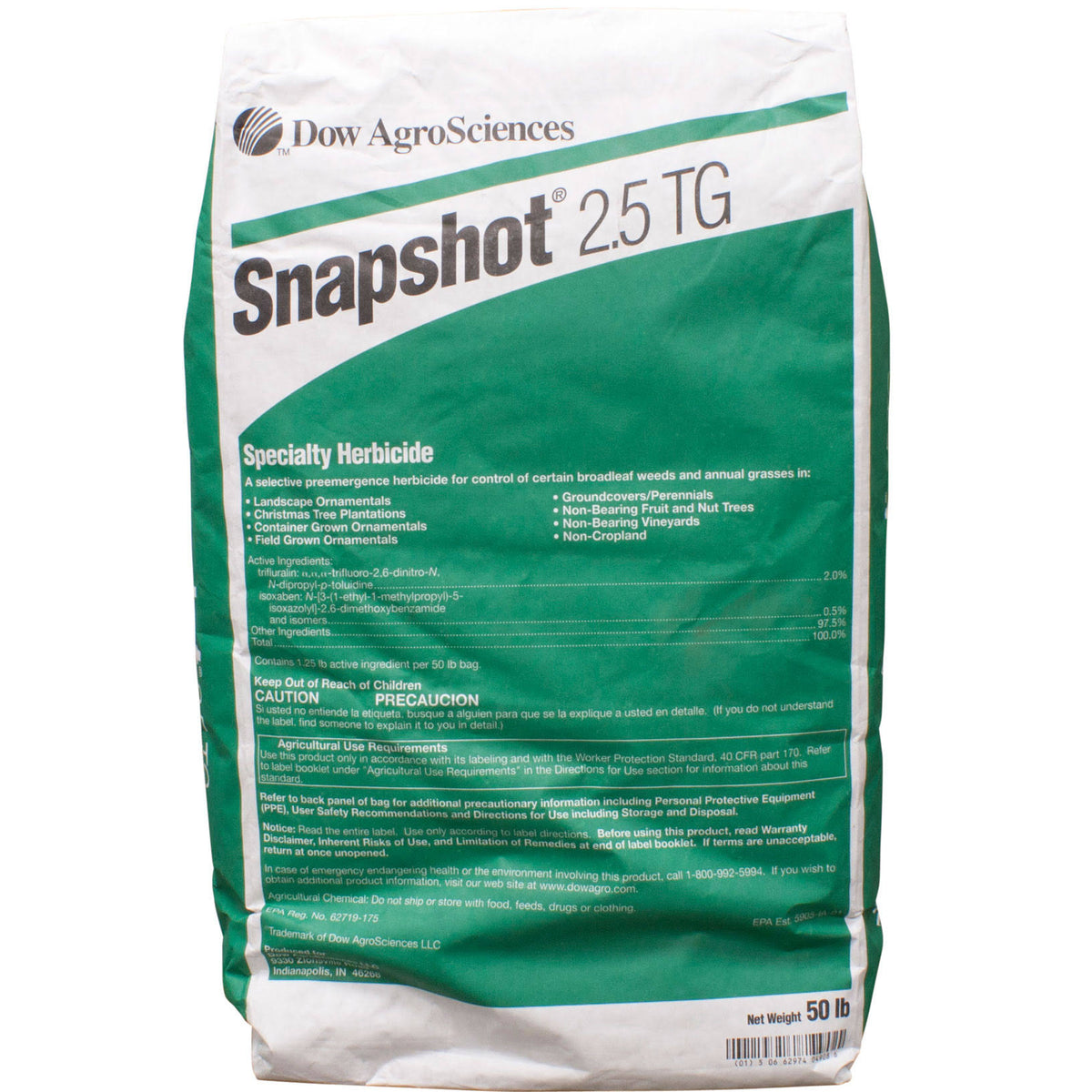 Snapshot 2.5 TG Specialty Herbicide, 50 lb