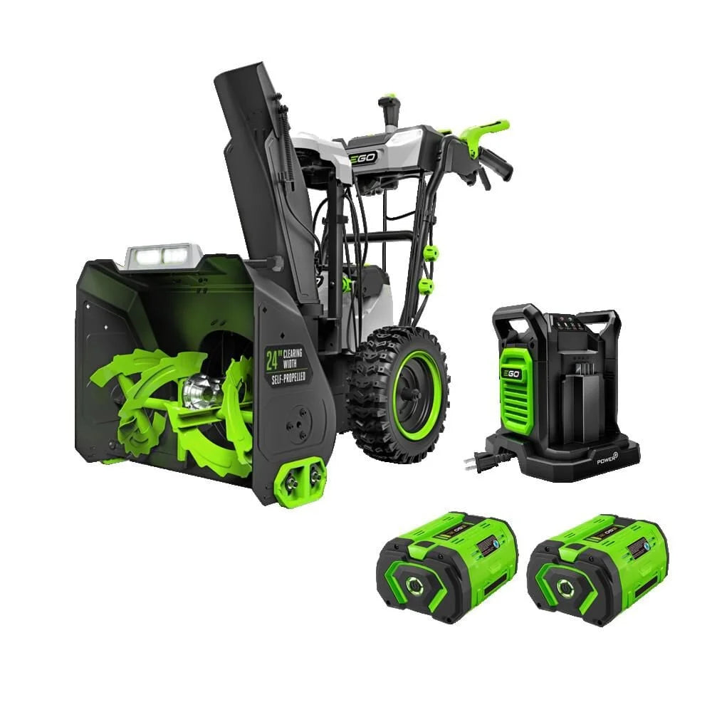 EGO 24-Inch Self-Propelled 2-Stage XP Snow Blower with Peak Power Kit