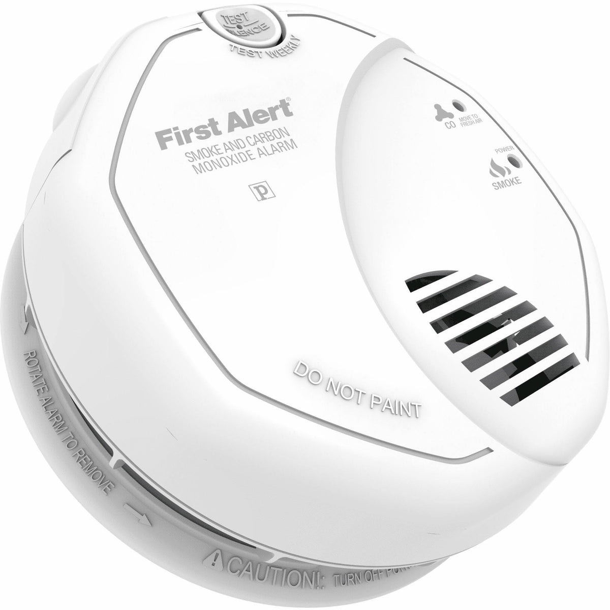 First Alert SC7010B Hardwired Photoelectric Smoke and Carbon Monoxide Alarm