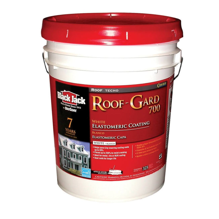 White Elastomeric Coating for Roof Protection