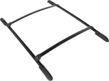 Perrycraft DS4045-B DynaSport Drill-In Roof Rack, 40 in. Wide x 45 in. Long, Black Finish
