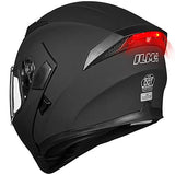 ILM Model 902 Modular Motorcycle Helmet with Flip-Up Full-Face Design, Dual Visors, DOT Certification, and 6 Colors