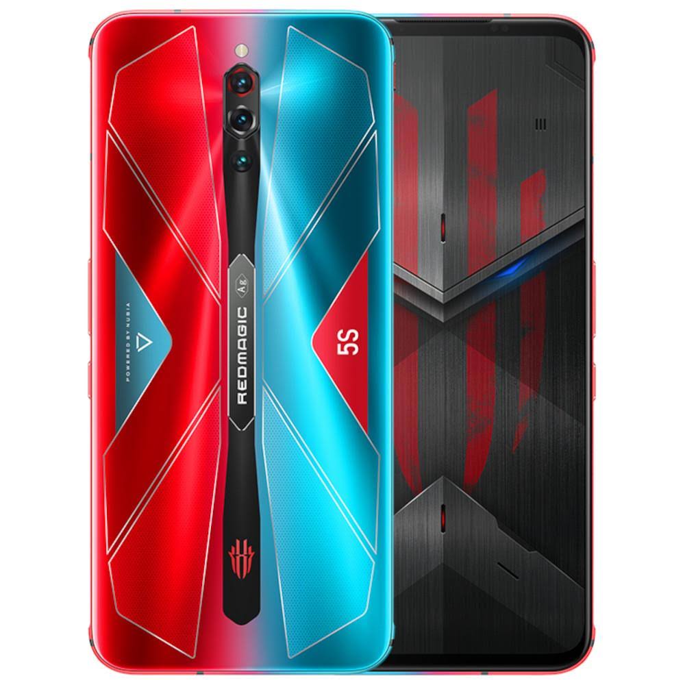 Nubia Red Magic 5S Gaming Smartphone with 256GB Storage and 12gb RAM, Dual SIM, Global Unlocked, Pulse