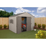 US Leisure Keter Stronghold Resin Storage Shed, 10 ft. x 8 ft.