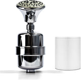 ProOne ProMax Chrome Shower Head with 5-Function Massage Settings, High-Pressure Filtration for Removing Chlorine, Lead, and More