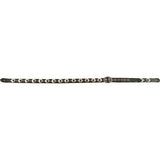 Jodi Head M-Star Guitar Strap in Black with Black Binding and Concho Detail