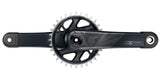 SRAM GX Eagle Carbon DUB Boost Crankset, Lunar Finish, 170mm Arms with 32T Chainring