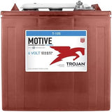Four Trojan T-105 GC2 6V 225Ah Deep-Cycle Flooded Lead-Acid Batteries