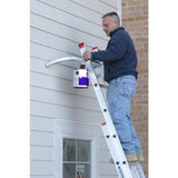 Werner D1124-2 24-ft Aluminum Extension Ladder, Type III, 200-lb Load Capacity