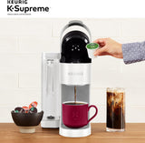 Keurig K-Supreme Single-Serve K-Cup Pod Coffee Maker with MultiStream Technology, 4 Brew Sizes & 66oz Dual-Position Removable Reservoir, Black