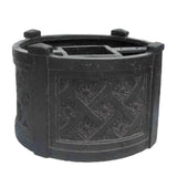 MPG 18-Inch Charcoal Cast Stone Mailbox Planter, PF6122AC