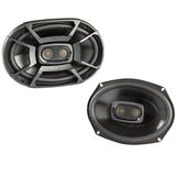 Polk DB692 Marine Coaxial Speakers, 450 Watt 3-Way Car and Boat Stereo Audio System, 2-Pack