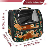Airline-Approved Halloween Pet Carrier Bag for Small and Medium Dogs, Cats, and Puppies