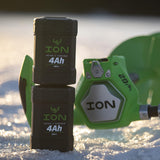 ION G2 8 Electric Ice Fishing Auger with Two High-Performance 4Ah 40V MAX Gen 2 Lithium-Ion Batteries
