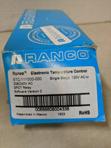 Ranco Etc-111000 Digital Cold Temperature Control, New
