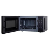 Magic Chef Countertop Microwave, 0.7 Cu. ft., Black with Gray Cavity