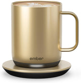 Ember Temperature Control Smart Mug 2, 14 Oz App-Controlled Heated Coffee Cup with Improved Design & 80-Minute Battery Life, White