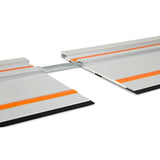 WEN 36027-2P Track Saw Guide Rail Set with Adapter, Two 27.5-Inch Track Rails