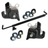Pats Easy Change Quick Hitch System with Stabilizer Bar, Flexible and Durable, Red Cat #1