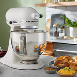 KitchenAid Artisan KSM150PS Stand Mixer, 5-Quart Tilt-Head Design with Pouring Shield, Cast Iron