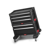 Keter Modular Tool Storage Chest with 5 Drawers, Black Plastic Resin