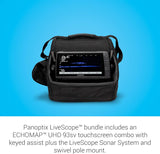 Garmin Panoptix LiveScope Ice Fishing Bundle with ECHOMAP UHD 93sv Combo and LiveScope Sonar Transducer