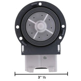 GlobPro PD00002185 2754406 AP5583541 PS4204640 Washer Drain Pump Motor, 3-Inch Length, Compatible with Samsung Heavy Duty Washers