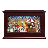 Mr. Christmas Heirloom Music Box for Christmas Décor and Seasonal Display