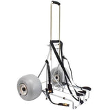 Wheeleez WZ1-BCF Folding Beach Cart Crafted with Polyurethane Wheels
