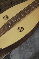 Roosebeck Grace Mountain 4-String Dulcimer with Vaulted Spruce Top and Walnut Finish