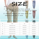 Womens Casual Solid-Color Pants with Printed Pockets, Minimalist Spring/Summer Workwear Suit