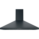 36-Inch GE Convertible Range Hood in Black Slate