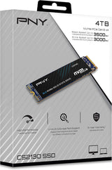 PNY CS2130 4TB Internal SSD with M.2 NVMe Interface, M280CS2130-4TB-RB