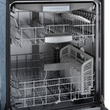 Bosch 800 Series 24-Inch Built-In Dishwasher with Top Controls, CrystalDry, Stainless Steel Tub, 3rd Rack and 42 dBA Performance