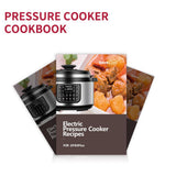 Geek Chef 12-in-1 Electric Pressure Cooker with LCD, 8-Quart Oval Pot