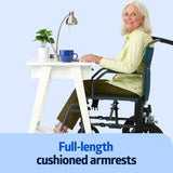 Medline Lightweight Portable Transport Wheelchair