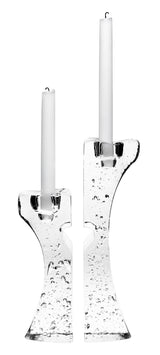 Kosta Boda Connect Candlestick Set, 2-Piece
