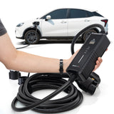 Deco Home Portable EV Charger with Level 1 & 2 Charging, 32A 240V, NEMA 14-50 and 5-15 Plugs, 20FT SAE J1172 Cable and Tesla Adapter