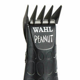 Black Wahl Peanut Electric Hair Trimmer for Compact Precision Grooming