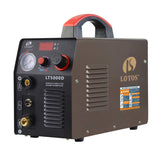 Lotos LT5000D Compact Plasma Cutter with 50 Amps, Dual-Voltage 110/220V AC, and 1/2 in. Clean-Cut Capacity