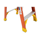 Werner PD6206-4C 6-Ft Fiberglass Podium Stepladder, 300-Lb Capacity