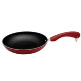 15-Piece Paula Deen Signature Cookware Collection, Featuring Nonstick Porcelain Construction in Red and Black
