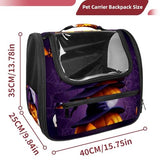 Airline-Approved Halloween Pet Carrier Bag for Small and Medium Dogs, Cats, and Puppies